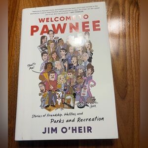 Welcome to Pawnee by Jim O'Heir - White Cover